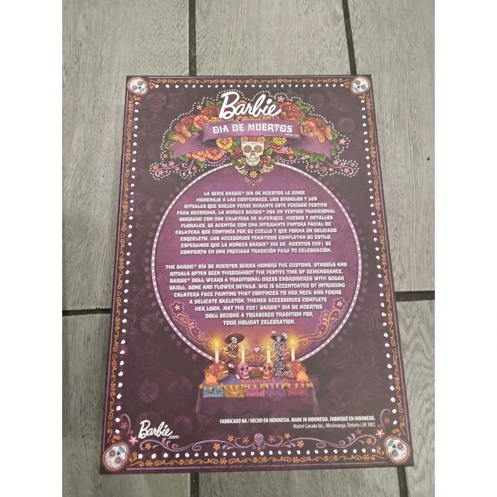 Barbie Signature Dia De‎ Muertos 2021 Doll Day of the Dead Collector Edition NIB